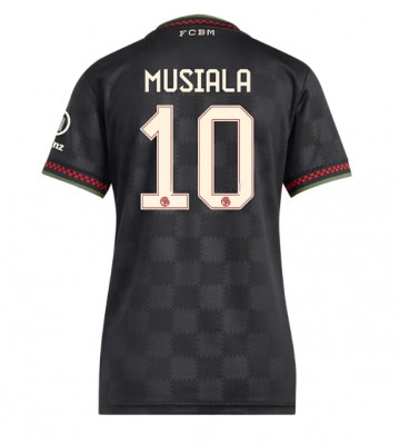 Bayern Munich Jamal Musiala #10 Tercera Equipación Mujer 2025-26 Manga Corta